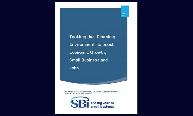 Tackling the “Disabling Environment” to boost Economic Growth, Small Business and Jobs